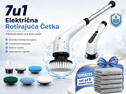 Električna Četka za Čišćenje 7u1 - Besplatna dostava